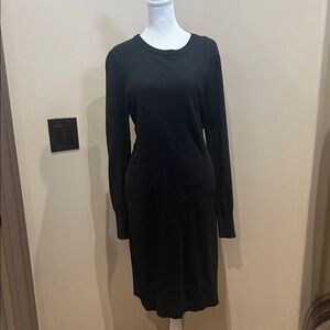 Scotch & Soda Black Long Sleeve Dress